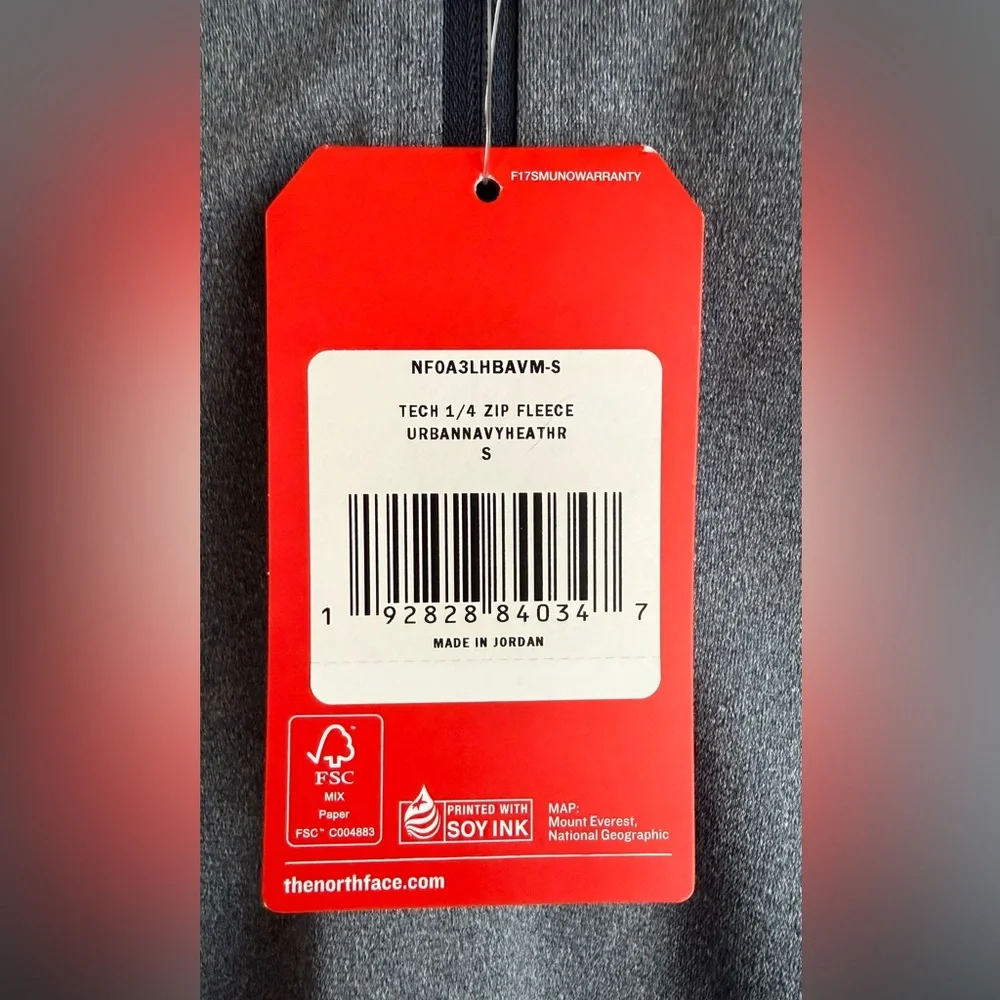 The North Face sleek gray